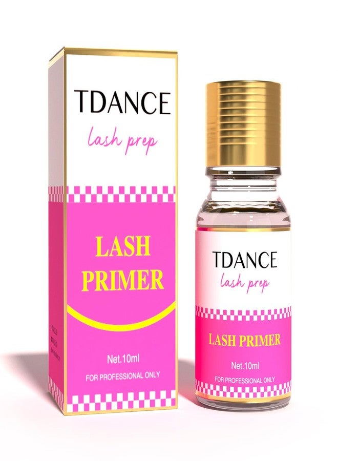 تي دانس برايمر TDANCE لتركيب الرموش 10 مل / للاستخدام الاحترافي فقط / برايمر تركيب الرموش، منظف بالبروتين / يزيد من قوة التصاق المادة اللاصقة (برايمر الرموش، 10 مل) - Image 1